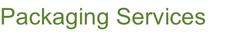 Packaging Services 